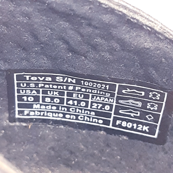 TEVA RIVIERA STRAPPY WEDGE SANDALS - Picture 15 of 16